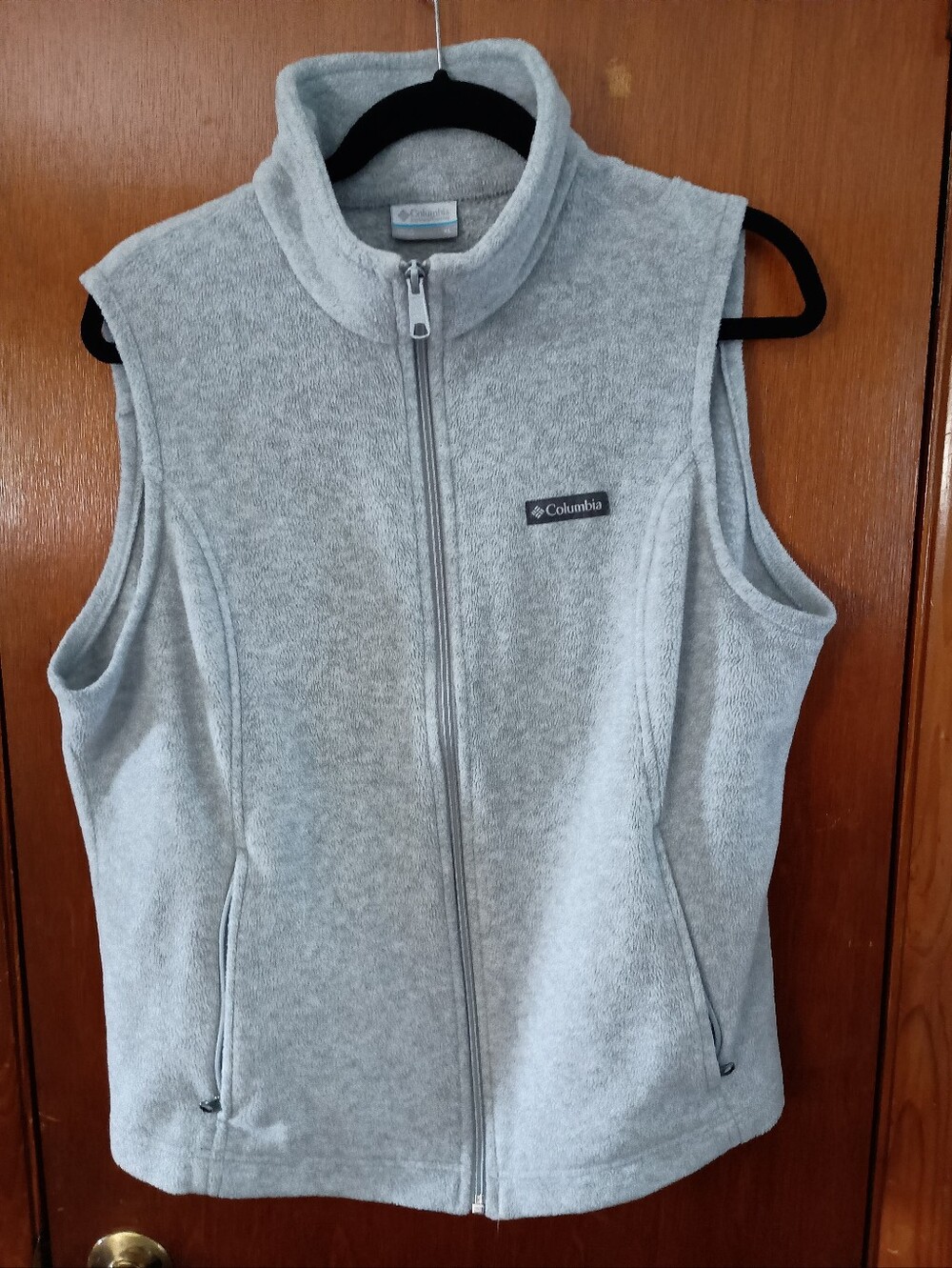 Columbia Light Gray Women's Fleece Vest